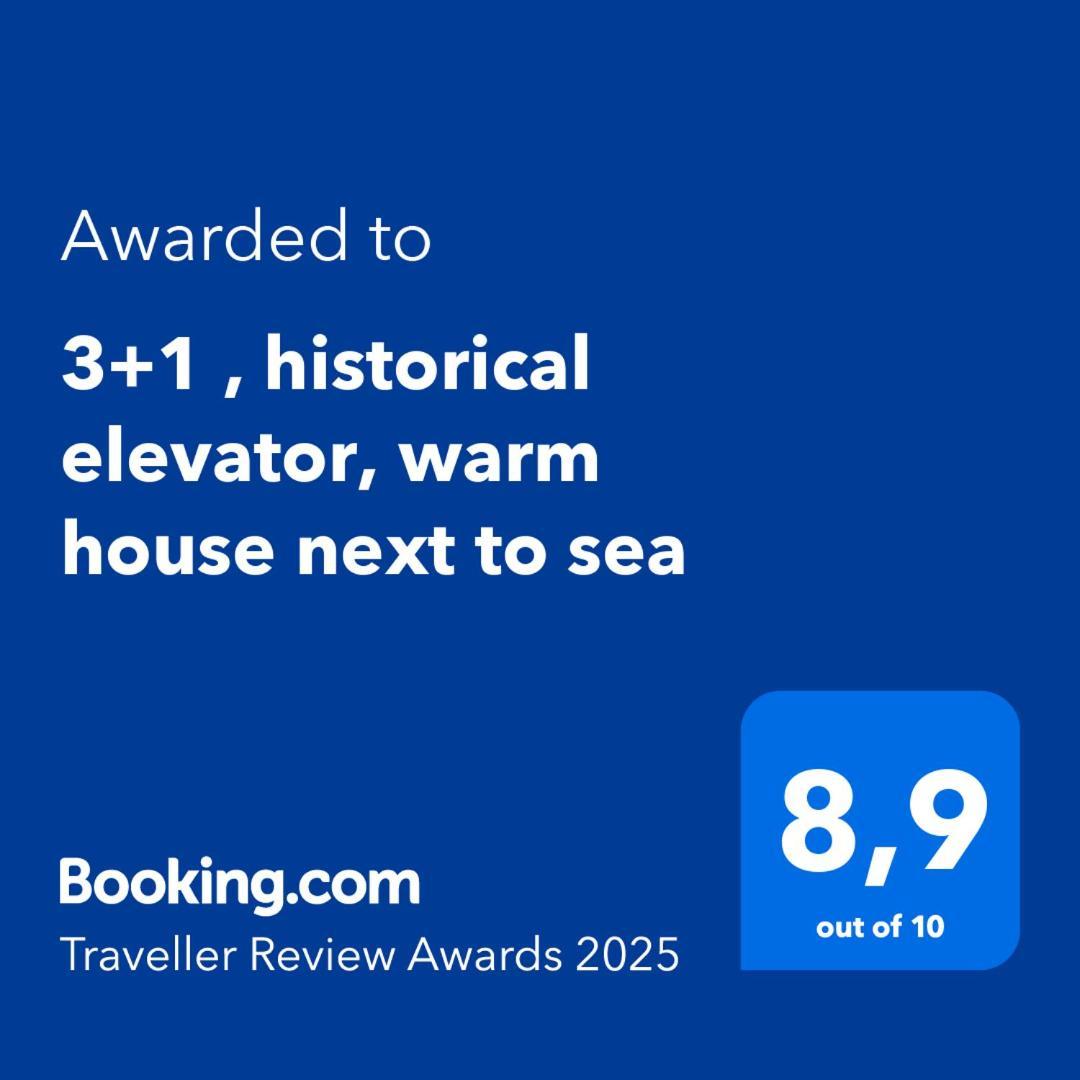 Apartamento 3+1 , Historical Elevator, Warm House Next To Sea Esmirna Exterior foto